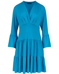 Conquista - Jersey Tiered Dress - Lyst