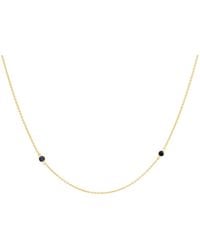 Lavani Jewels - Virgo Goldplated Birthstone Chain - Lyst