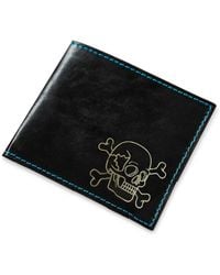 VIDA VIDA - Skull Leather Card Wallet - Lyst