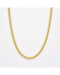 7879 - Diamond Cut Curb Chain Necklace - Lyst