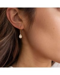 Ella Palm - Anais Baroque Pearl Earrings - Lyst