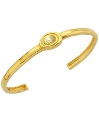 LINYA JEWELLERY - Olivia Stone Handcuff - Lyst