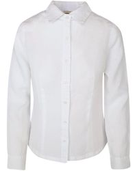 Haris Cotton - Long Sleeved Linen Shirt With Darts - Lyst