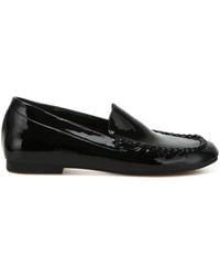 Rag & Co - Dama Patent Pleather Loafers - Lyst