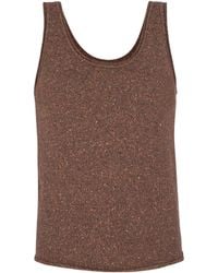 SALANIDA - Sabbia Tank Top Chocolate - Lyst