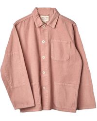 Uskees - Buttoned Cord Overshirt - Lyst