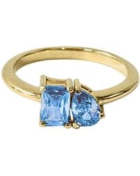 Belinda Jewelz - Toi Et Moi Topaz Birthstone Ring - Lyst