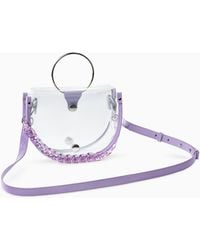 PAIGE - Clear Crescent Handbag - Lyst
