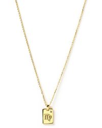 ARMS OF EVE - Virgo Zodiac Tag Necklace - Lyst