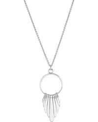 Lucy Quartermaine - Sterling Egyptian Temple Strand Pendant - Lyst