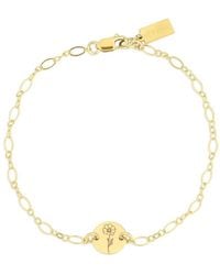 SET & STONES - Lily Birth Flower Bracelet - Lyst