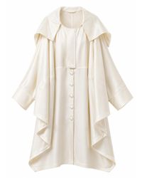 Belsize25 - Silent Mode Series – Oversized Fluid Acetate Trench Coat - Lyst