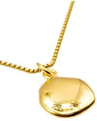 Isolated Jewellery - Three Stone Disc - Lyst