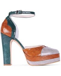 Terry De Havilland - Lily London Platform Block Heel - Lyst