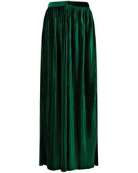 Boutique Kaotique - Loose High Waisted Velvet Trousers - Lyst