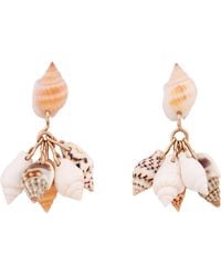 Oana Savu - Seashells Earrings Summer Shells Ear Studs Beach Jewelry - Lyst
