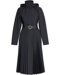 RainSisters - Coat With A-Line Pleated Skirt For Spring Sway - Lyst
