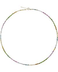 Bombyx House - Tiny Tourmaline Bead Necklace - Lyst