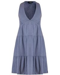Known Supply - Tiered V-Neck Dress - Lyst
