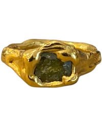 Mitsymay Jewellery - One Of A Kind Peridot Ring - Lyst