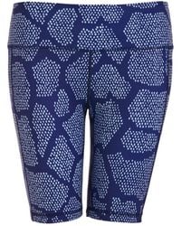 Perky Peach - Snake Print Cycling Shorts - Lyst