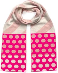 INGMARSON - Stripes & Circles Wool & Cashmere Scarf - Lyst