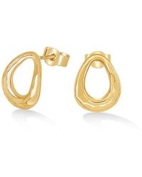 Dower & Hall - Large Entwined Studs - Lyst
