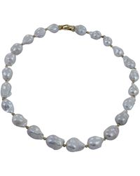 Reeves & Reeves - Baroque Pearl Necklace - Lyst