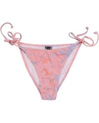 lords of harlech - Bonita Paisley Explosion Coral Bikini Bottom - Lyst
