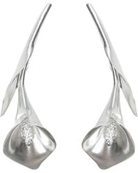 Agora Jewellery - Calla Maxi Earrings - Lyst