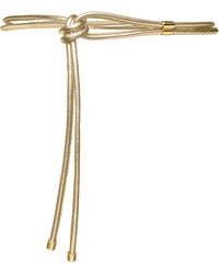 BeltBe - Skinny Wrap Leather Belt - Lyst