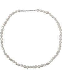 Kiri & Belle - Alyssa Baroque Pearl Adjustable Choker Necklace - Lyst