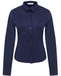 Maan Istanbul - Classic Slim Fit Dark Shirt - Lyst