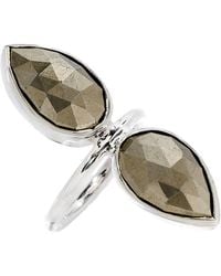 Heather Hawkins Jewelry - Double Lotus Beauty Semi-Precious Custom Cut Gemstone Ring - Lyst