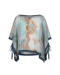 Serotone Swim - Swim Cover Up Mesh Rectangle Top - Lyst