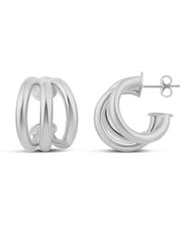 SHYMI - Claw Hoop Earrings - Lyst