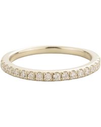 Juvetti - Stacy Diamond Half Eternity Band Ring - Lyst