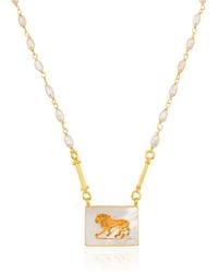 Ece London - The Aslan Iii Necklace - Lyst