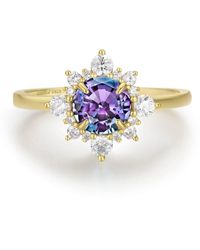 Azura Jewelry New York - Desert Blossom Alexandrite Ring Solid - Lyst