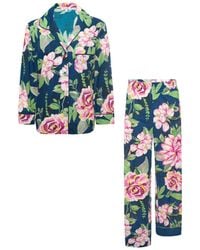 Kato - Broad Beach Peonies Cotton Pajamas - Lyst