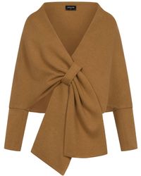 Marianna Déri - Cape Jacket Caramel - Lyst