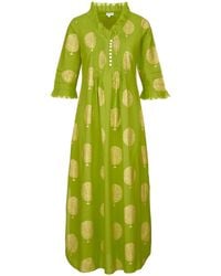 At Last - Cotton Annabel Maxi Dress - Lyst