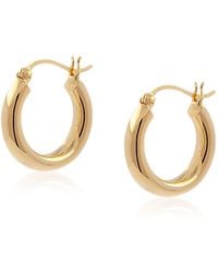 Cote Cache - Creole Chunky Hoop Earrings - Lyst