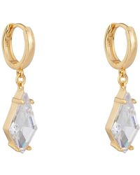 Ballinger Jewellery - Shine Bright Rhombus Drop Statement Evening Earrings - Lyst
