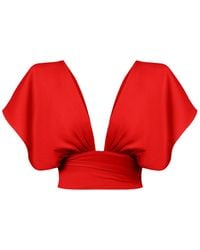 Sanctumum - Amber Wrap Top - Lyst