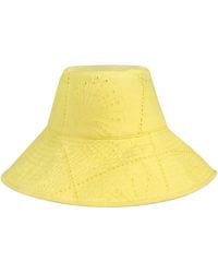 SUNSHINE TIENDA - Lemonade Shell Beachy Bucket Hat - Lyst
