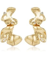 Rare Matters Jewelry - Mini Leaf Earrings - Lyst
