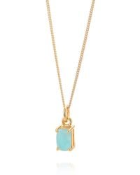 Nellou Jewellery - Amazonite Octavia Necklace - Lyst