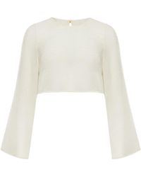Adriana Pappas Designs - Vienna Top Champagne - Lyst