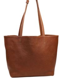 Viva's - Karla Lux Work Bag Dark Caramel - Lyst